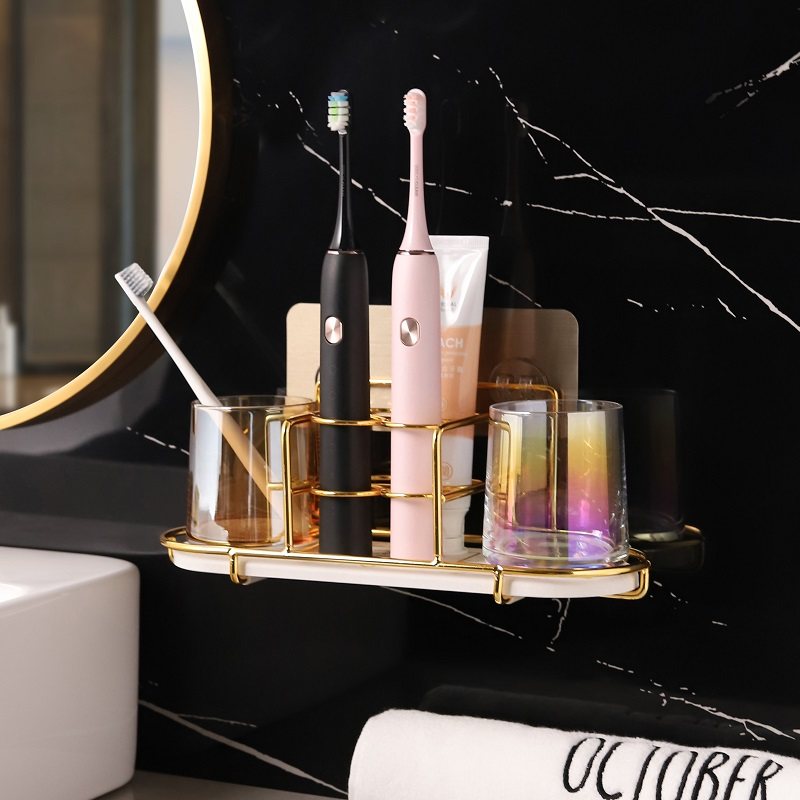 吸壁挂式电动牙刷架免打孔电动牙刷放置架座牙膏收纳电动剃须刀架,家庭/个人清洁工具,牙刷架/牙具座,淘宝优惠券,粉丝福利购,淘宝优惠卷