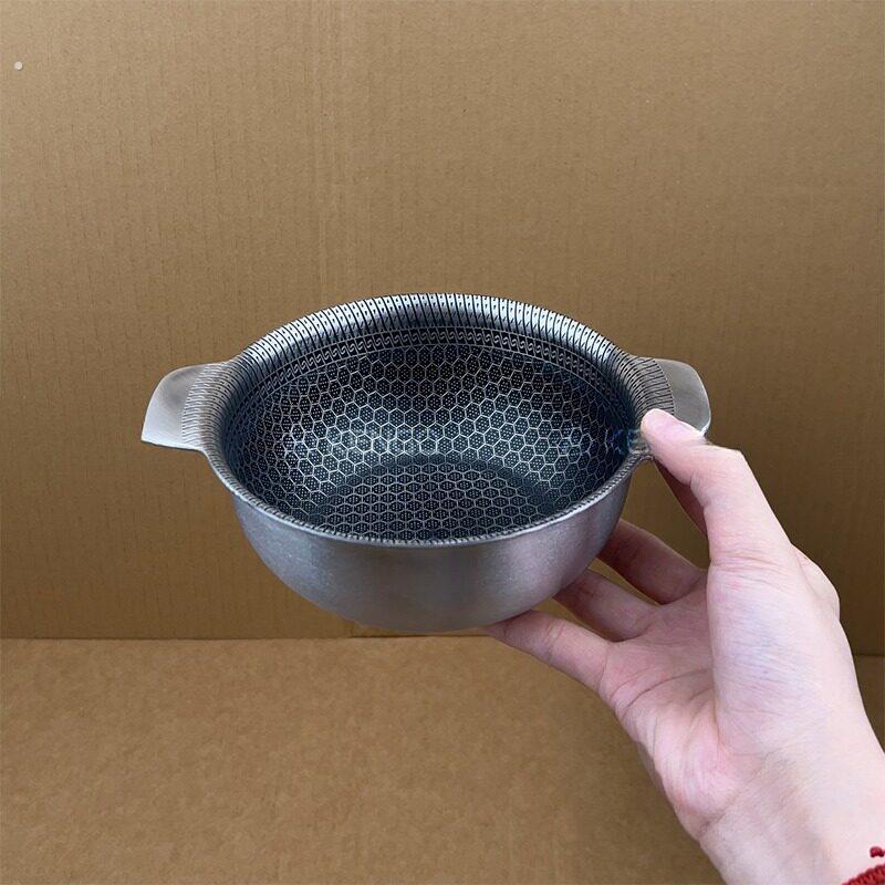 不锈钢小锅不沾锅碗料理碗烘培小碗电磁炉用煲仔饭沙拉碗