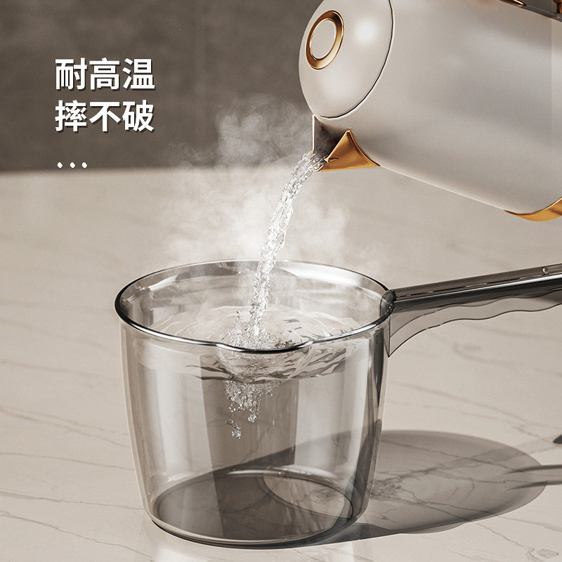 轻奢透明水瓢家用厨房摔不破水勺加深加厚长柄塑料大号创意水舀子,厨房/烹饪用具,水舀/水瓢,淘宝优惠券,粉丝福利购,淘宝优惠卷