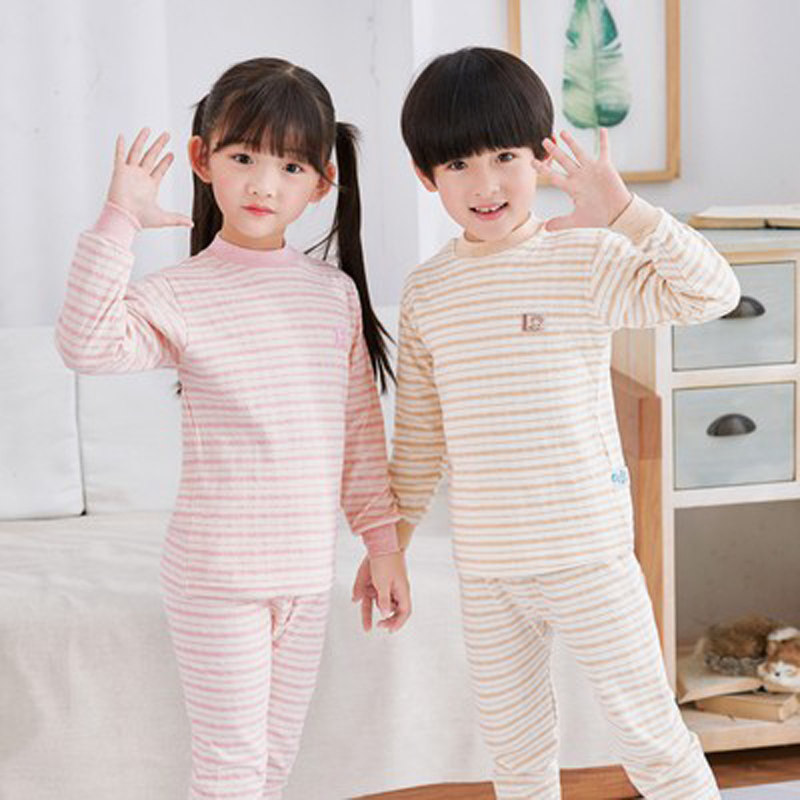 小青龙彩棉内衣套装薄款男女童全棉小孩打底衫秋衣卫生裤棉毛衫儿,童装/婴儿装/亲子装,内衣套装,淘宝优惠券,粉丝福利购,淘宝优惠卷