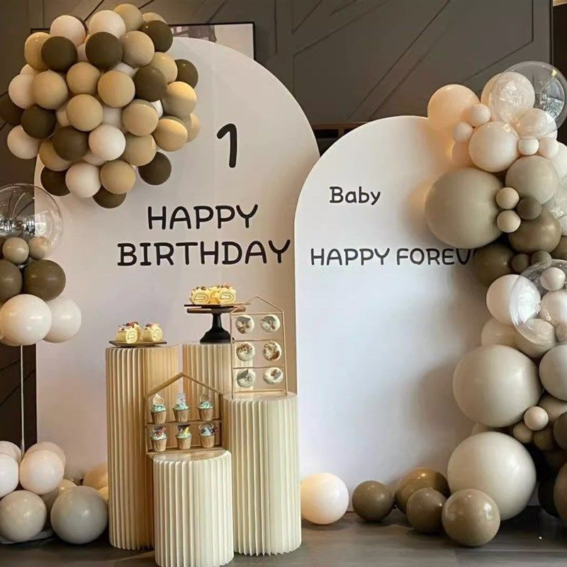 卡通宝宝一周岁生日布置装饰场景男女孩百天满月宴气球背景墙kt板,节庆用品/礼品,气球,淘宝优惠券,粉丝福利购,淘宝优惠卷