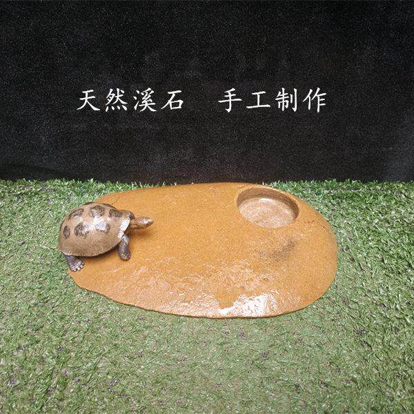 乌龟晒台爬台 带食槽水盆 蜥蜴蜘蛛喂食器 爬宠