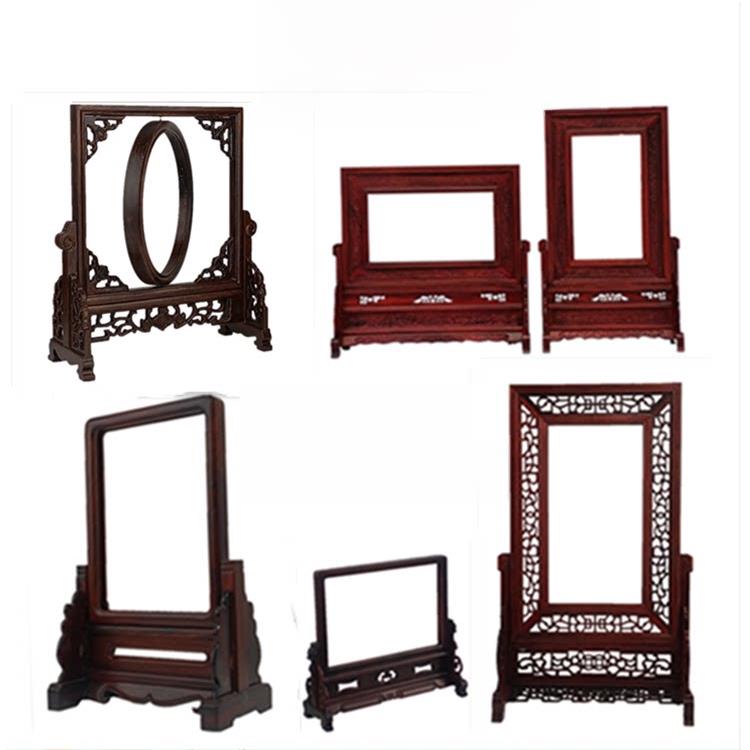 采购产品红木画框，东花瓶西镜，屏风插片，桌屏风像框，空框，屏图片