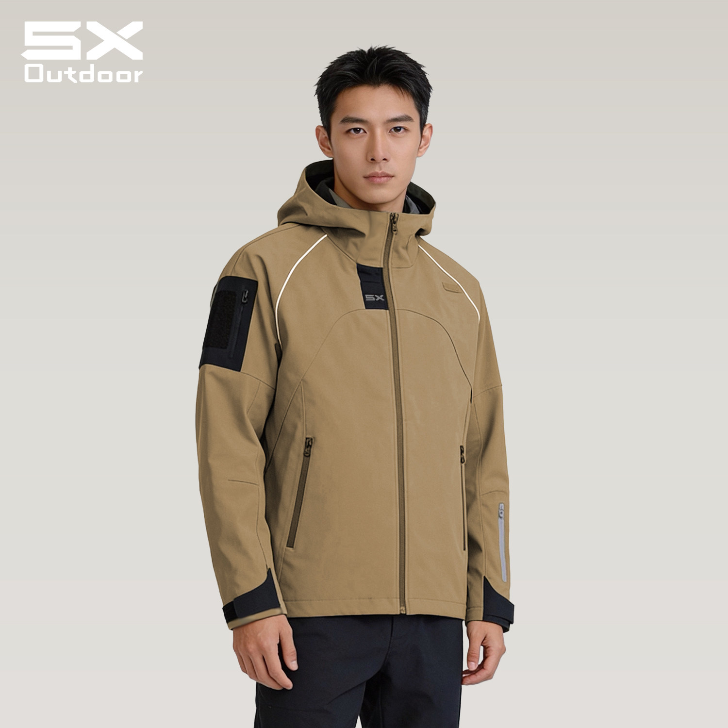 5X软壳Ultra v1考杜拉加绒保暖防风5X软壳衣冲锋衣外套情侣男女图片