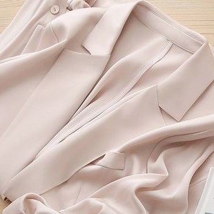 逆天好版型!云柔真丝西装!超适合夏天!显瘦防晒薄外套女小个子