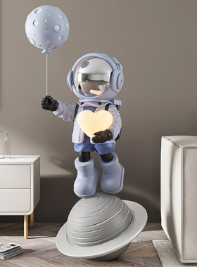 创意宇航员客厅落地摆件沙发电视柜旁太空人家居饰品乔迁新居礼品