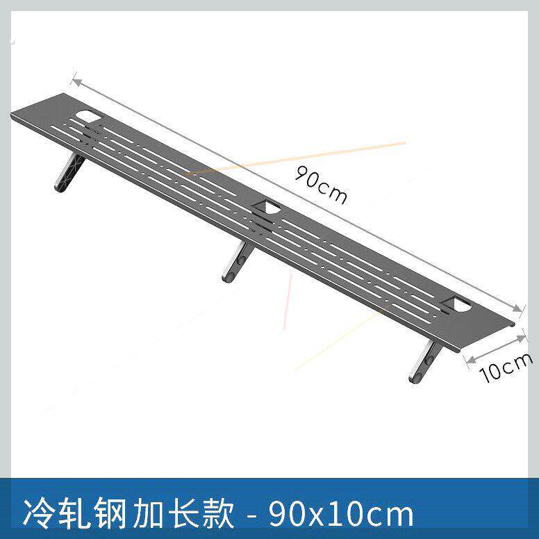 电视机上盒置物架免打孔电脑萤幕顶部路由器支架收纳盒子托 托架