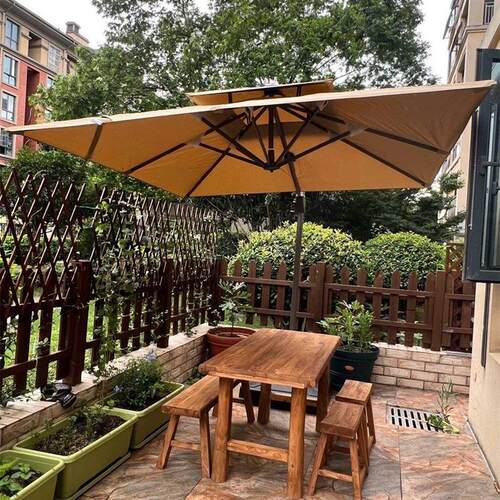 榆木桌子休闲茶桌家用餐桌吧台电脑桌书桌民宿定制