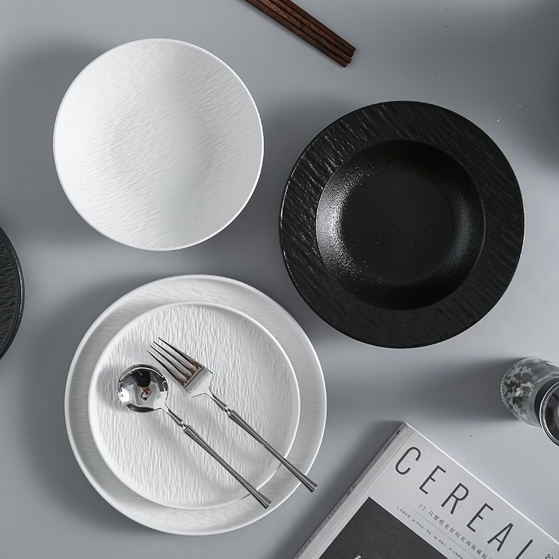 高颜值轻奢高级感潮州陶瓷餐具套装乔迁家用2人情侣厨具碗碟套装
