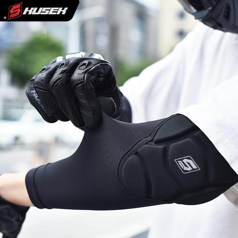 酷赛克摩托车冰袖护肘护具骑行冰丝袖套男女防护防晒防摔夏季