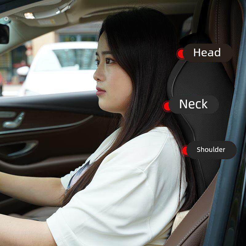 汽车头枕车用靠枕记忆棉护颈枕腰靠套装颈椎枕车载靠垫靠背内饰品