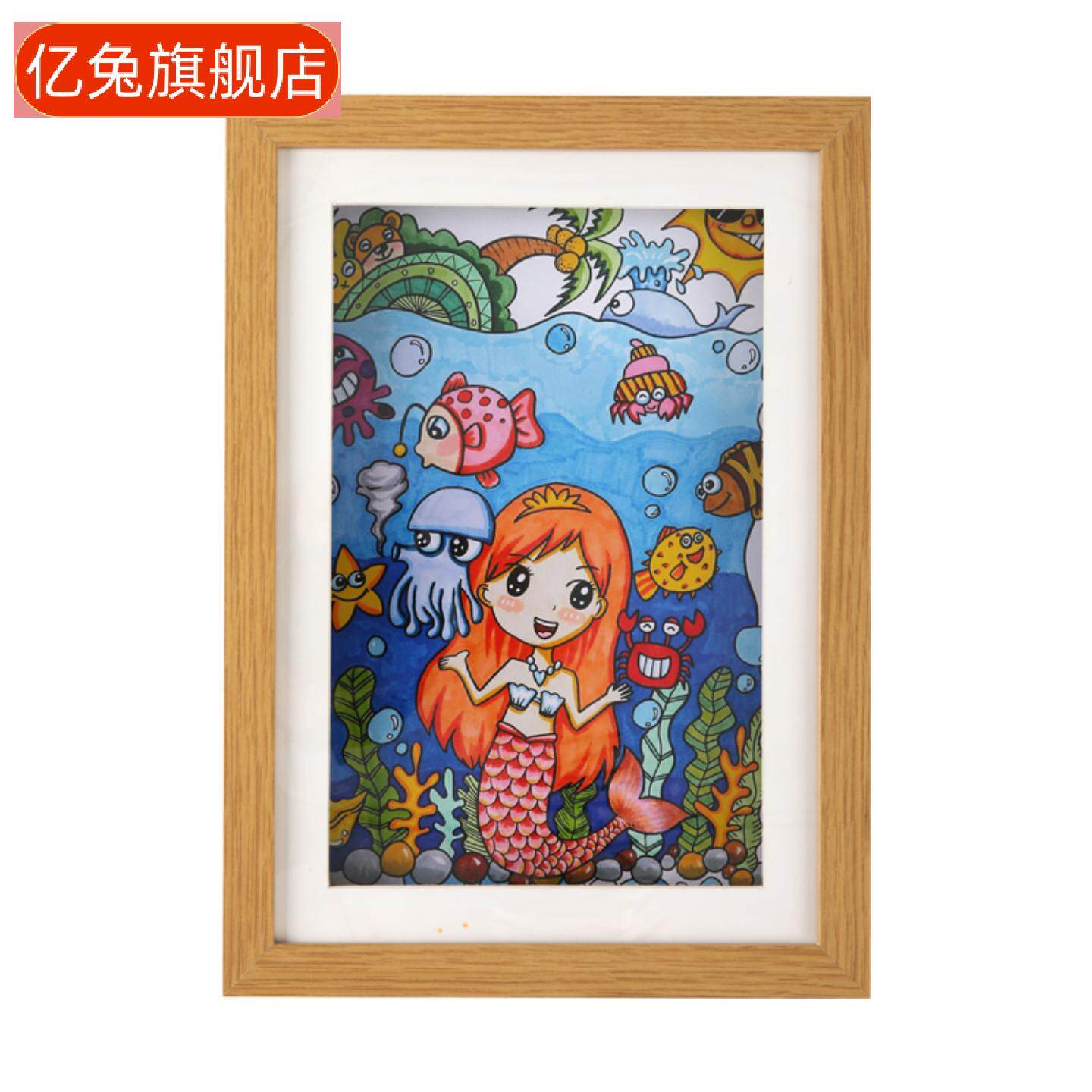 儿童绘画作品展示框|奖状相册+