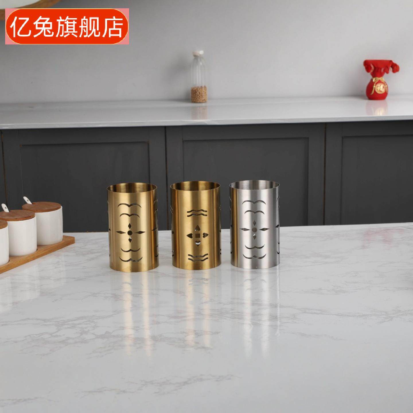 韩式不锈钢筷子筒餐具收纳笼专用