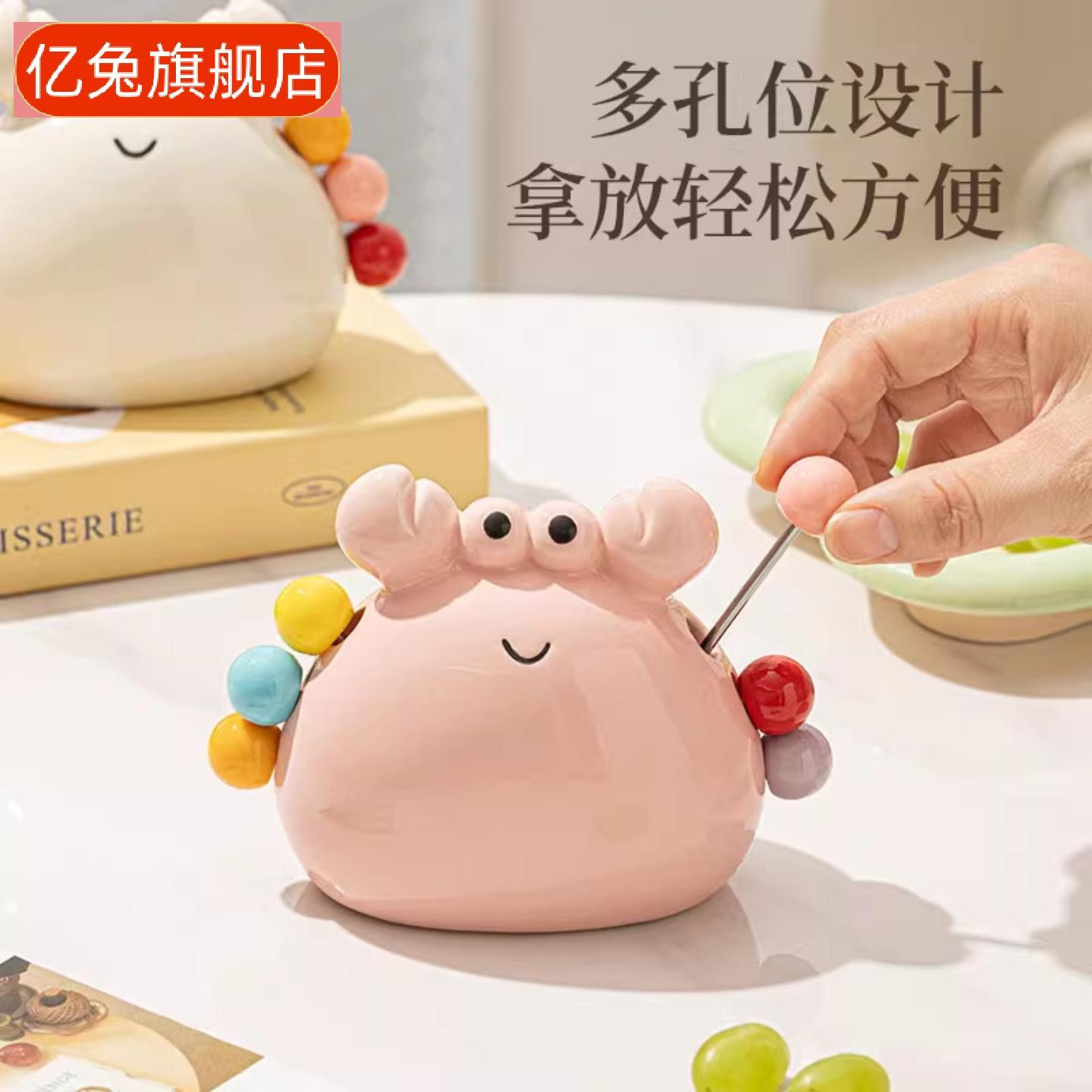 高级感蛋糕甜点不锈钢叉子家用