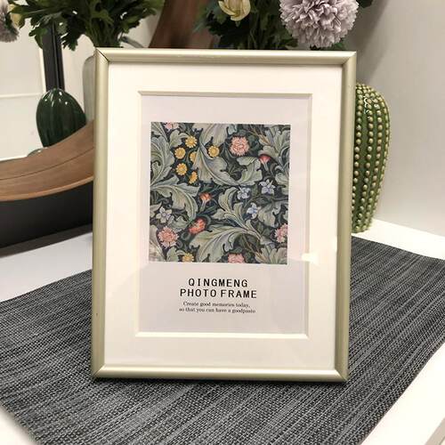 相框摆台金属照片定制高级感洗相片加打印带冲印洗印做成摆件像框