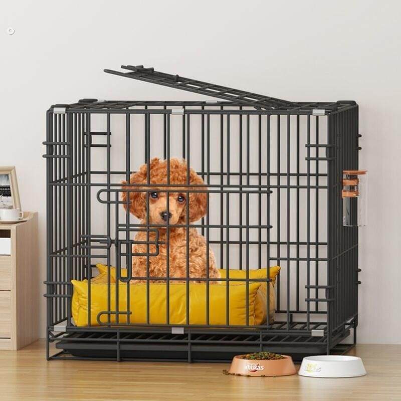 狗笼子小型犬泰迪中型犬室内家用带厕所分离折叠猫笼兔笼鸽笼鸡笼