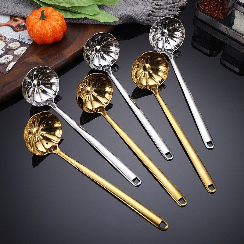 304不锈钢火锅勺汤勺漏勺家用商用盛粥舀汤勺长柄加深汤勺隔油勺,厨房/烹饪用具,汤勺,淘宝优惠券,粉丝福利购,淘宝优惠卷