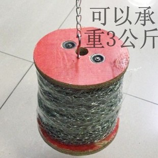 日光灯吊链荧光灯支架镀锌灯链瓜子链 安全出口广告吊牌 整卷90米