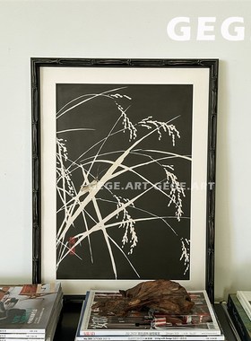 麦穗】GeGe中古风客厅法式复古沙发背景墙挂画装饰画高级感餐厅画