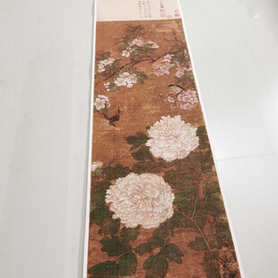 五代徐熙春燕戏花图复古书画花鸟国画真迹微喷古画芯装裱装饰画