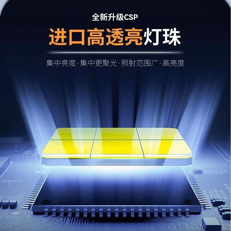 汽车LED高亮大灯车前灯泡远近光灯一体灯泡H1/H4/H7/H9/9005/9006