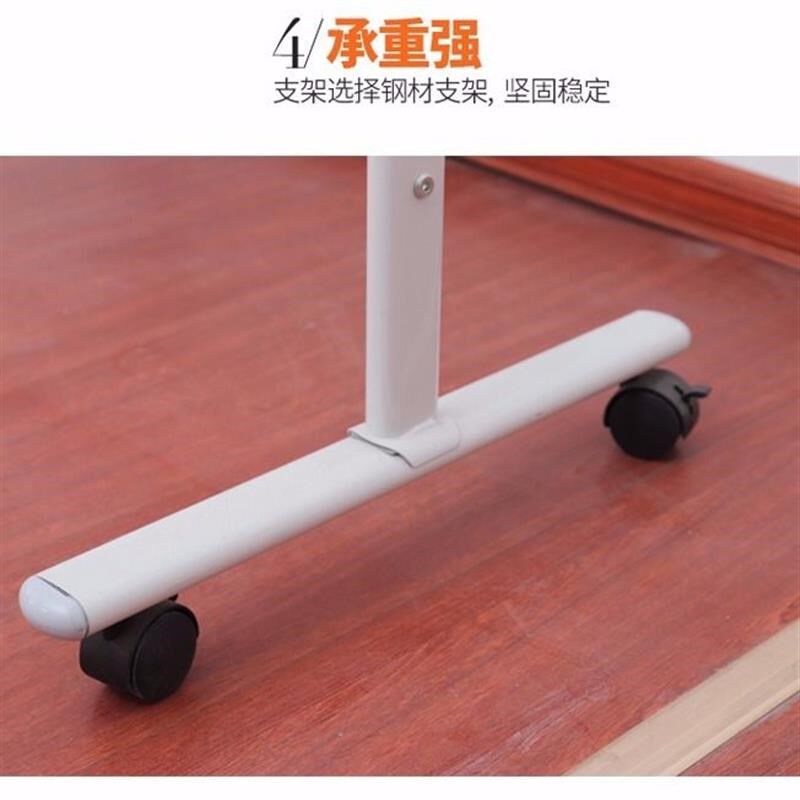 加厚可移动磁性白板单双面教学黑白绿板办公培训会议可翻转看板