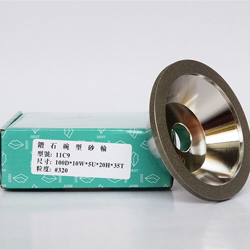 多功能雕刻刀铣刀磨刀机通用合金白钢树脂sdc砂轮工厂直销耐用