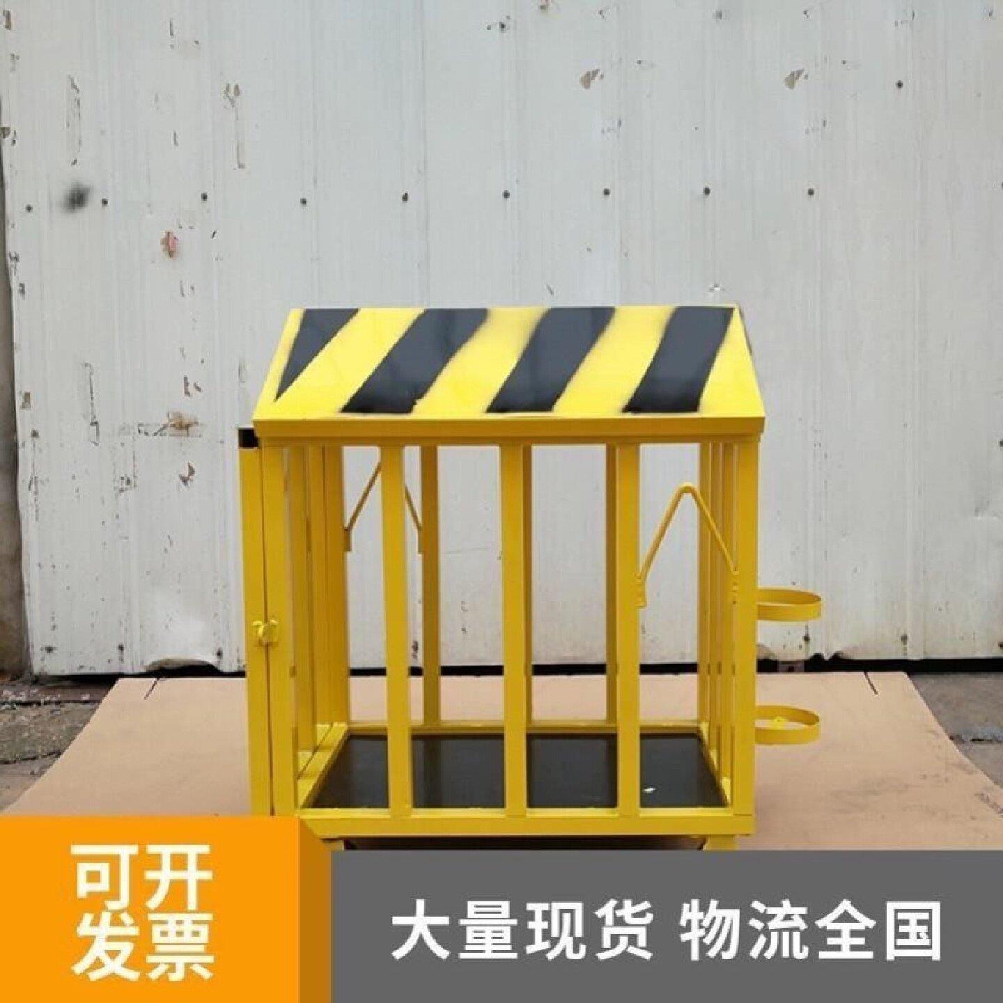 电焊机防护棚防护罩电焊机吊笼防雨车带灭火器支架工地标准化产品