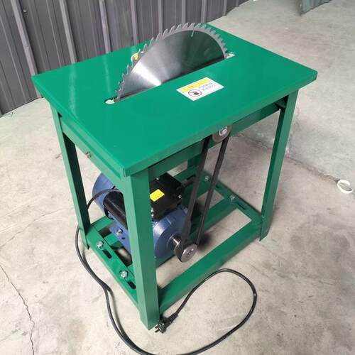 新款加重工业锯柴机电锯台锯木工多功能220V台式圆盘锯开板锯厂家
