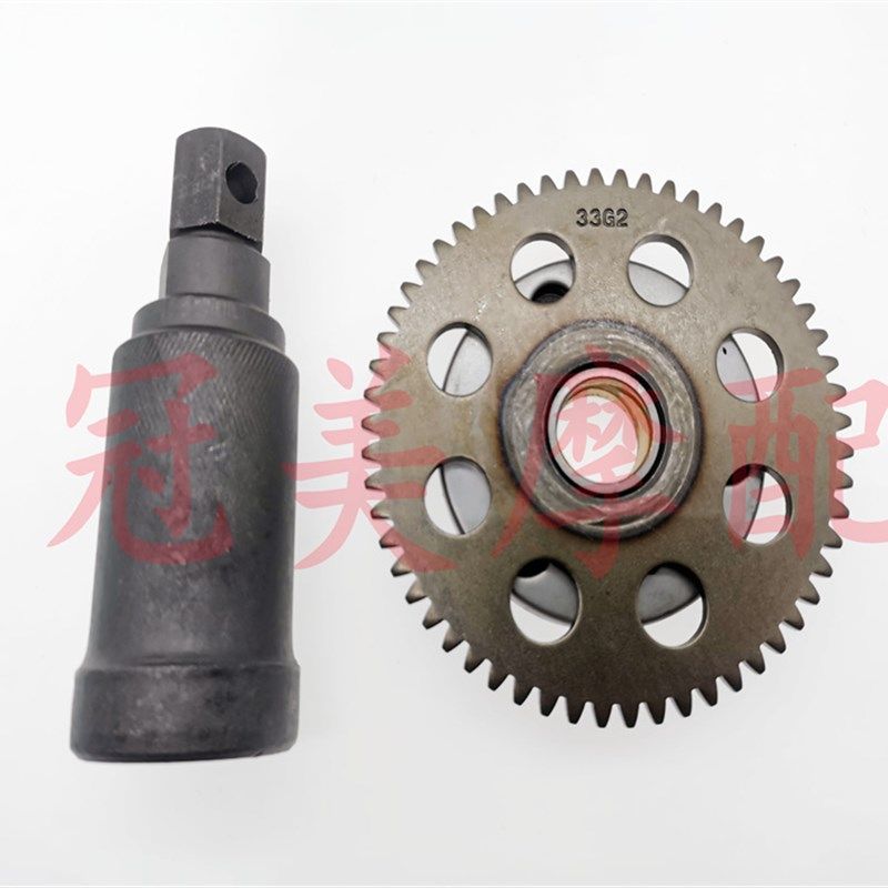 适用于睿彩QS125T-4-4B起动盘电启动盘超越离合器磁电机拉码工具