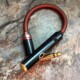 发烧级单晶铜弯头6.5mm大二芯音频延长线6.5mm 公对母拾音器吉他