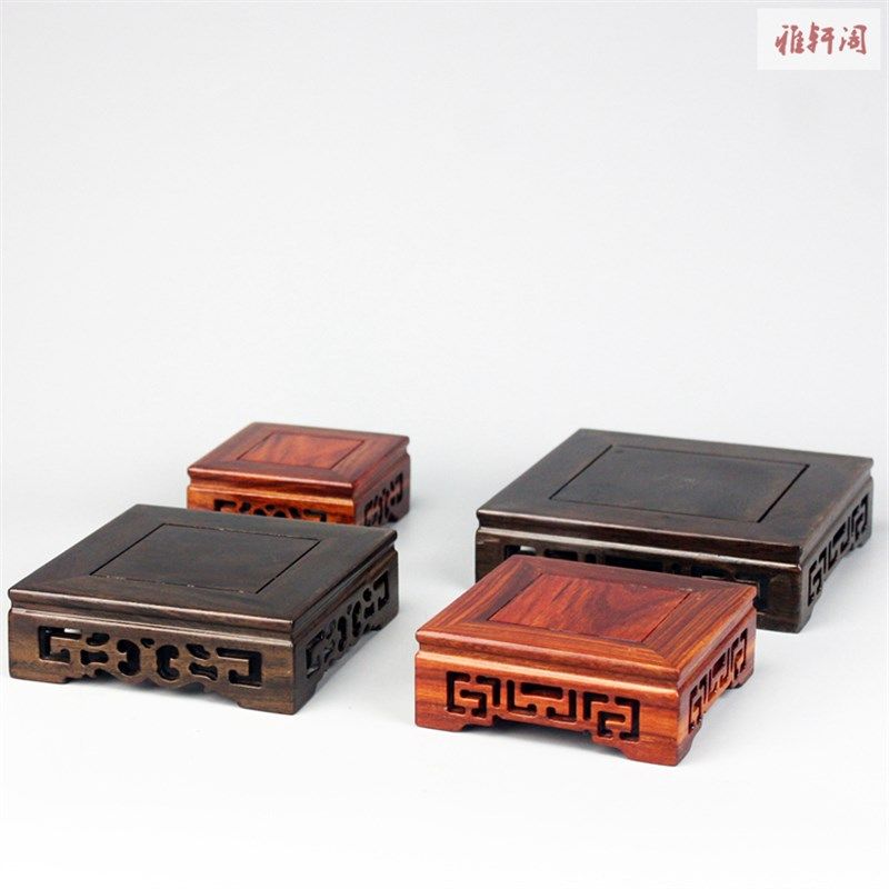 红实木根雕底座 奇石头底座 玉器小摆件底座 紫砂茶壶具杯垫木托,家居饰品,木雕,淘宝优惠券,粉丝福利购,淘宝优惠卷