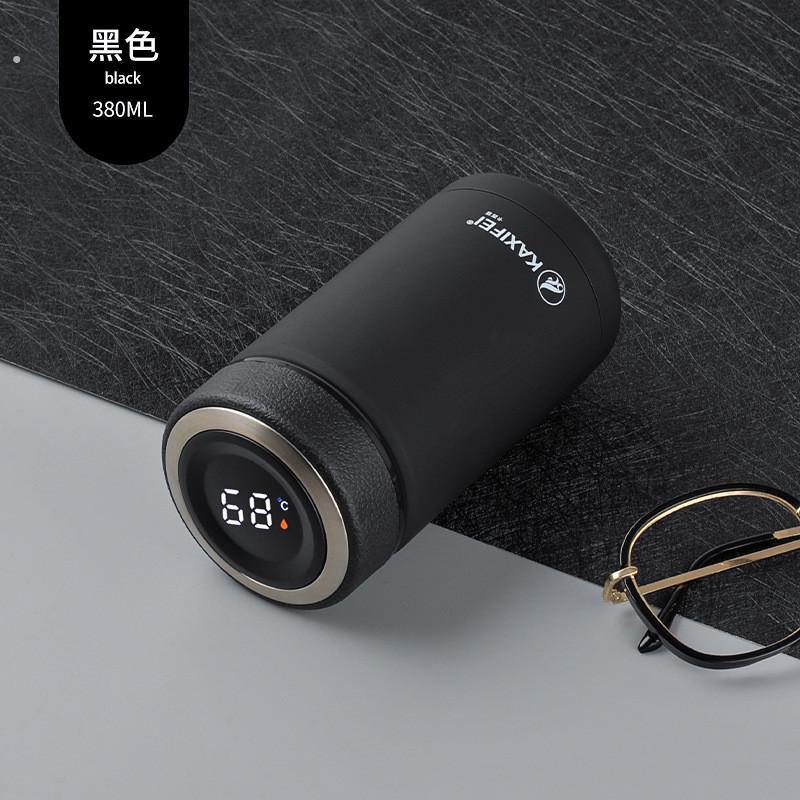 304不锈钢小保温杯男矮胖带盖子高档可携式茶水分离水杯简约
