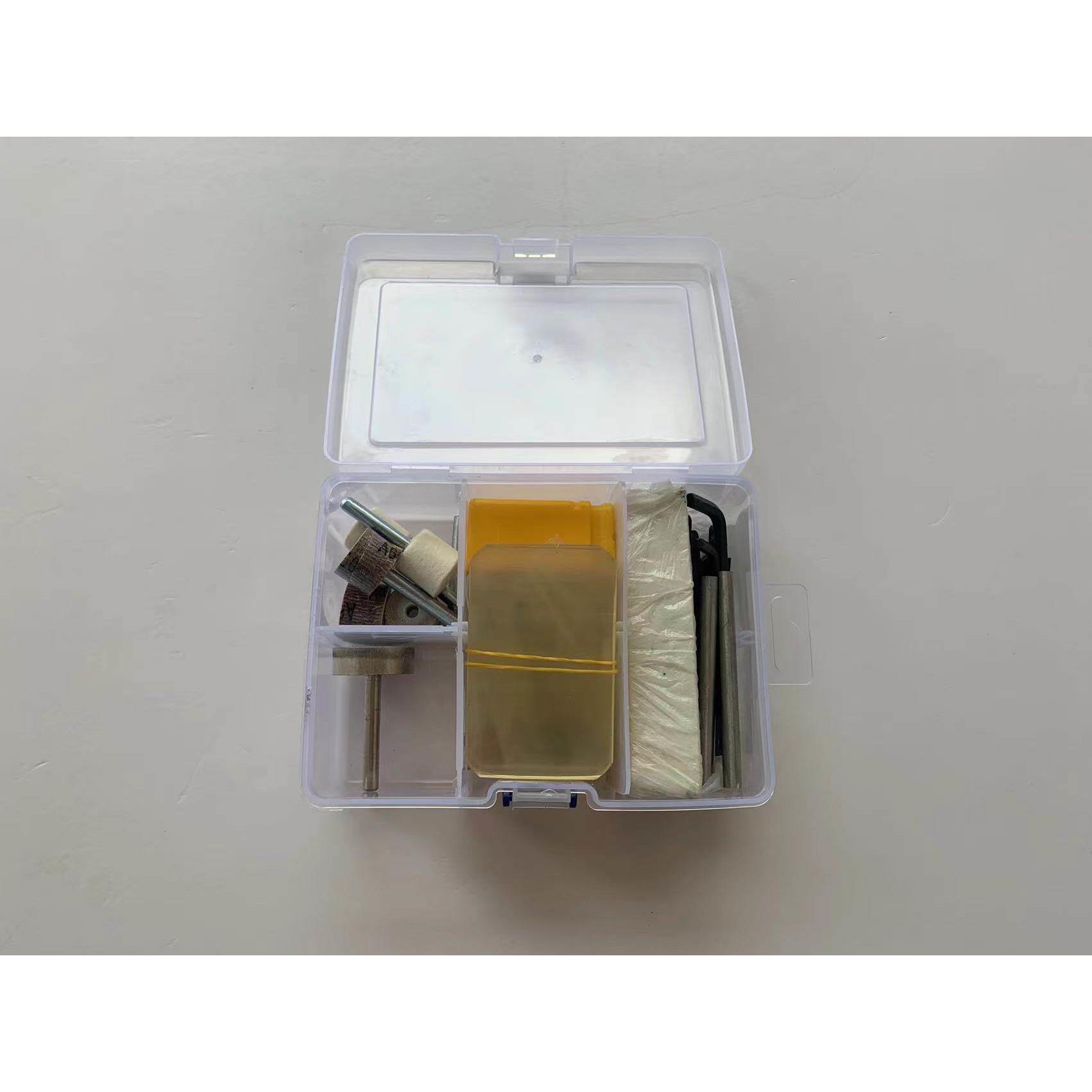 台球修杆机刀头配件组合五金皮头修理工具多功能组合台球修杆器