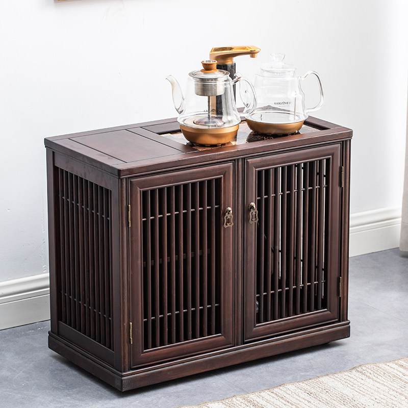 实木新中式餐边柜办公带轮小茶桌边角几茶水柜子家用移动茶台茶几,住宅家具,角几/边几,淘宝优惠券,粉丝福利购,淘宝优惠卷