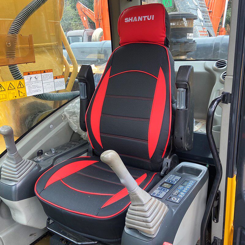 山推挖土机座椅套山推SE60 SE210W SE215专用挖掘机驾驶室坐垫套