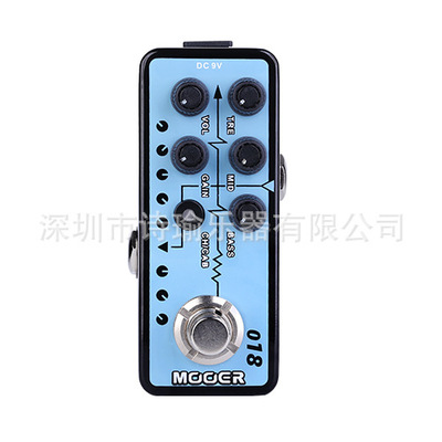 魔耳MOOER 数字小前级CUSTOM 100 单块效果器M018