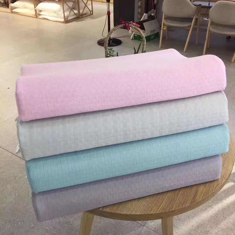 竹节棉天然乳胶枕颈椎枕橡胶枕头40x60带气孔单人双层枕套可水洗,床上用品,乳胶枕,淘宝优惠券,粉丝福利购,淘宝优惠卷