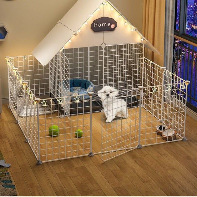 狗笼子室内中型带厕所狗狗宠物围栏栅栏泰迪狗兔小型犬小狗笼猫笼,宠物/宠物食品及用品,兔笼,淘宝优惠券,粉丝福利购,淘宝优惠卷