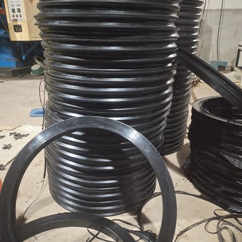 电动绳锯机钢筋混凝土切割机用胶圈大皮圈耐磨轮电滚子胶轮厂家