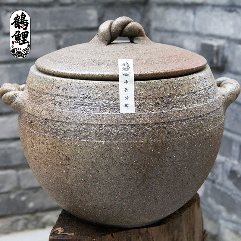 土砂锅传统安全手工砂锅煲汤明火耐高温炖锅无涂层孕婴用锅架架子