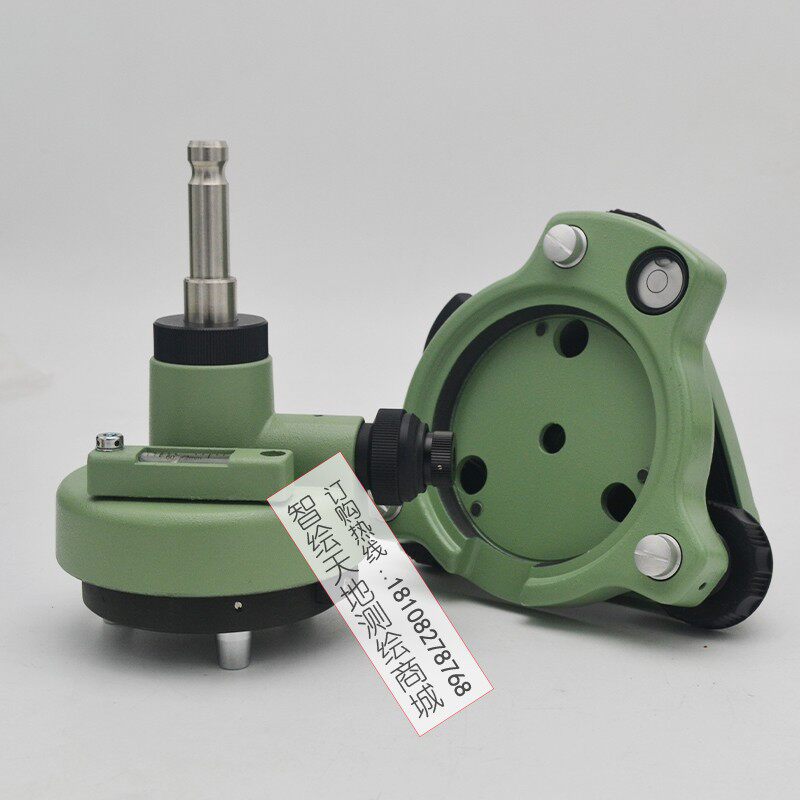 徕卡全站仪棱镜基座组对中器连接器莱卡大棱镜全站仪三爪基座