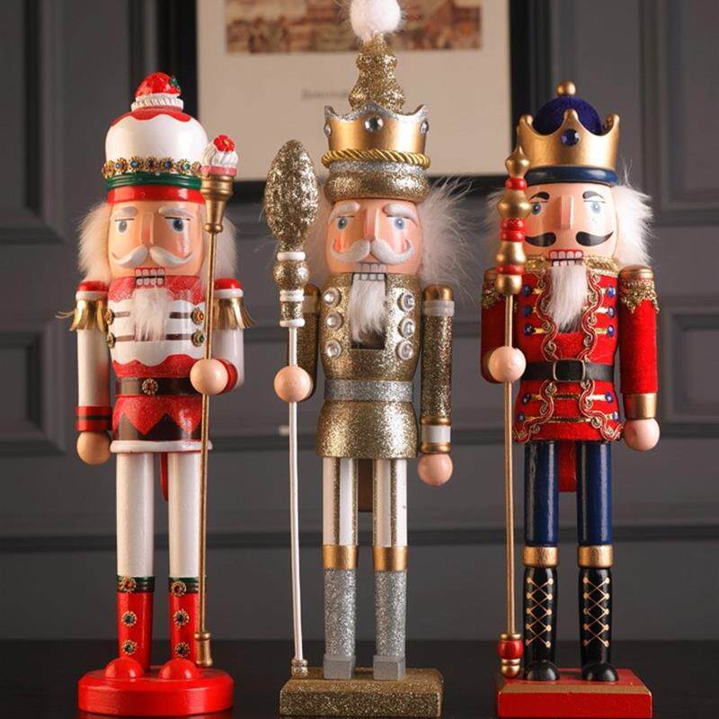 120cm胡桃夹子木偶家居酒店咖啡厅装饰摆件礼品