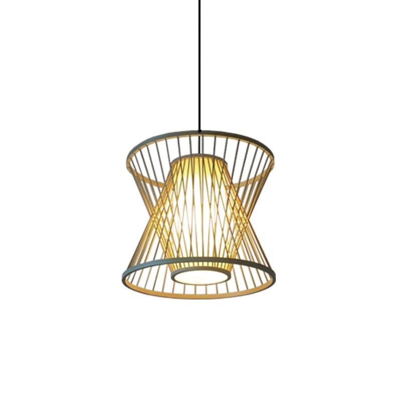 竹编灯笼吊灯餐馆店铺商用民宿茶室吧台创意日式火锅店新中式灯具,家装灯饰光源,酒店/宴会厅/餐饮吊灯,淘宝优惠券,粉丝福利购,淘宝优惠卷