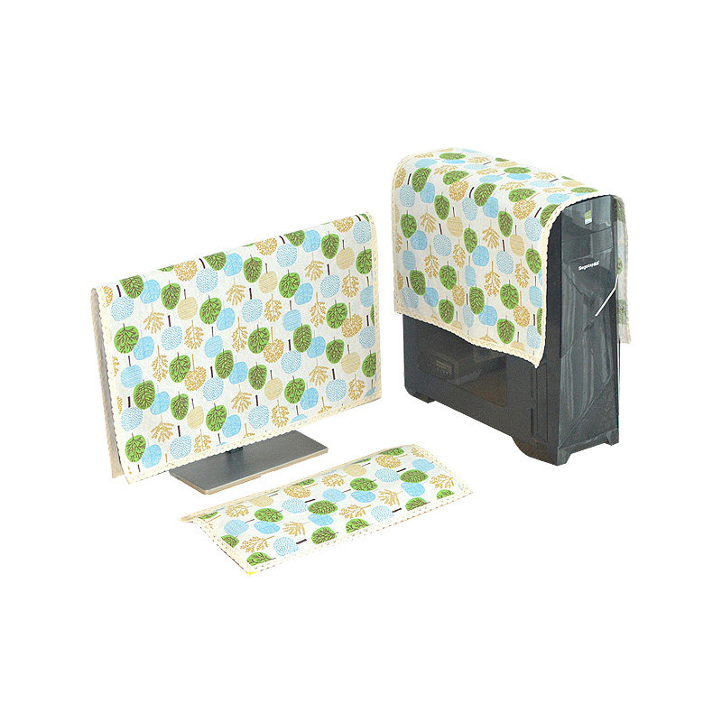 盖电脑防尘布一体机液晶显示屏遮尘套家用可爱装饰主机保护套欧式