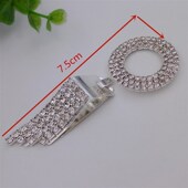 纽扣女貂皮貂扣大衣扣子带钻鸭嘴扣水钻对扣装 包邮 饰皮草搭扣