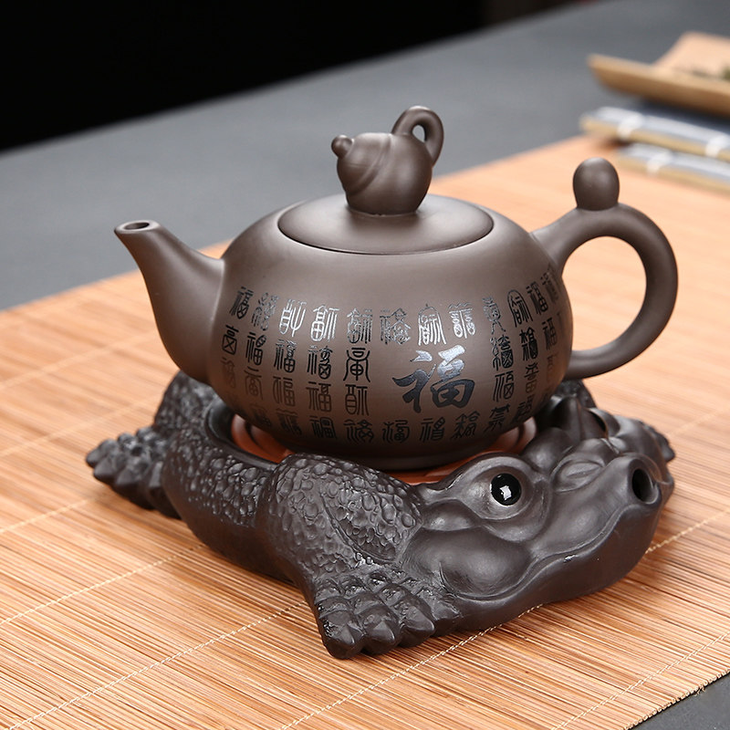 金蟾紫砂壶承干泡台壶垫隔热垫壶承养壶茶壶底座壶托壶架茶具配件