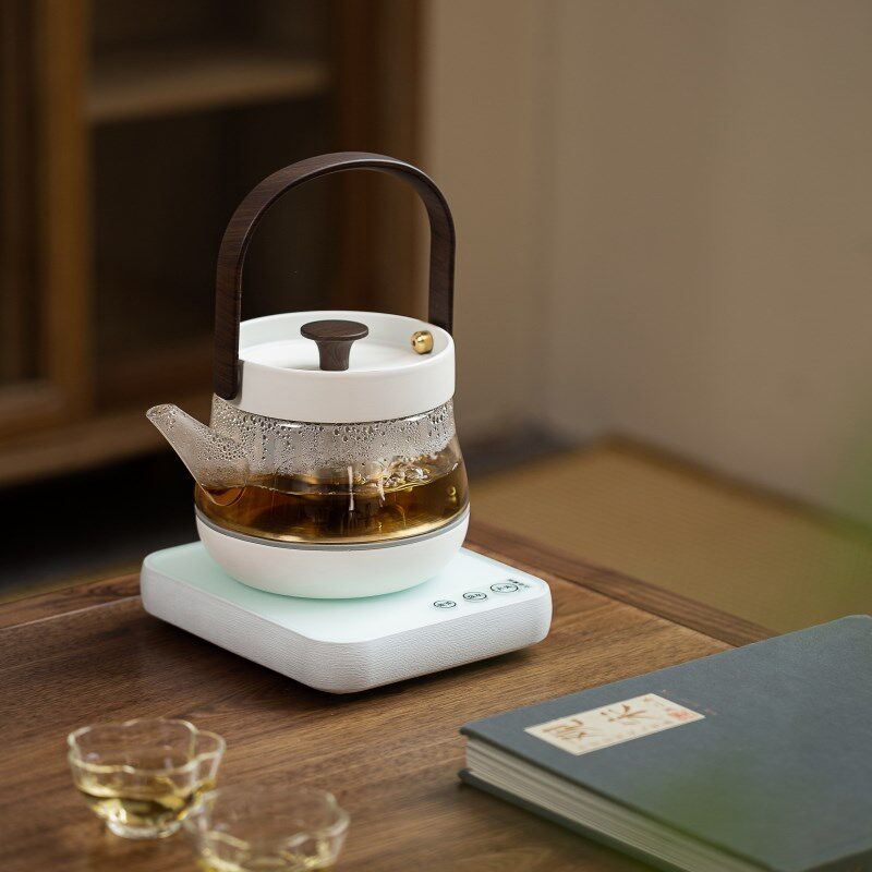 智蔚茶器茗悦电茶壶电热水壶茶水分离玻璃煮茶器静音恒温烧水壶