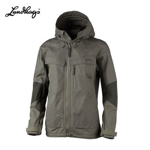 Lundhags隆哈Authentic Ws户外软壳衣女登山夹克透气休闲徒步外套