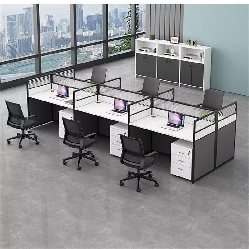 职员办公桌椅组合6人位卡座电脑桌隔断屏风桌4人工作位员工双人卓,商业/办公家具,组合/屏风工作位,淘宝优惠券,粉丝福利购,淘宝优惠卷